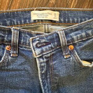 Abercrombie & Fitch Ultra High Rise Blue Jeans